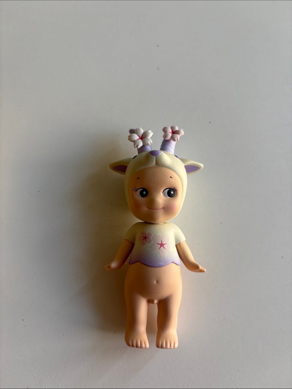 Sonny Angel Cherry Blossom Night Series Goat Figure Rare Purple